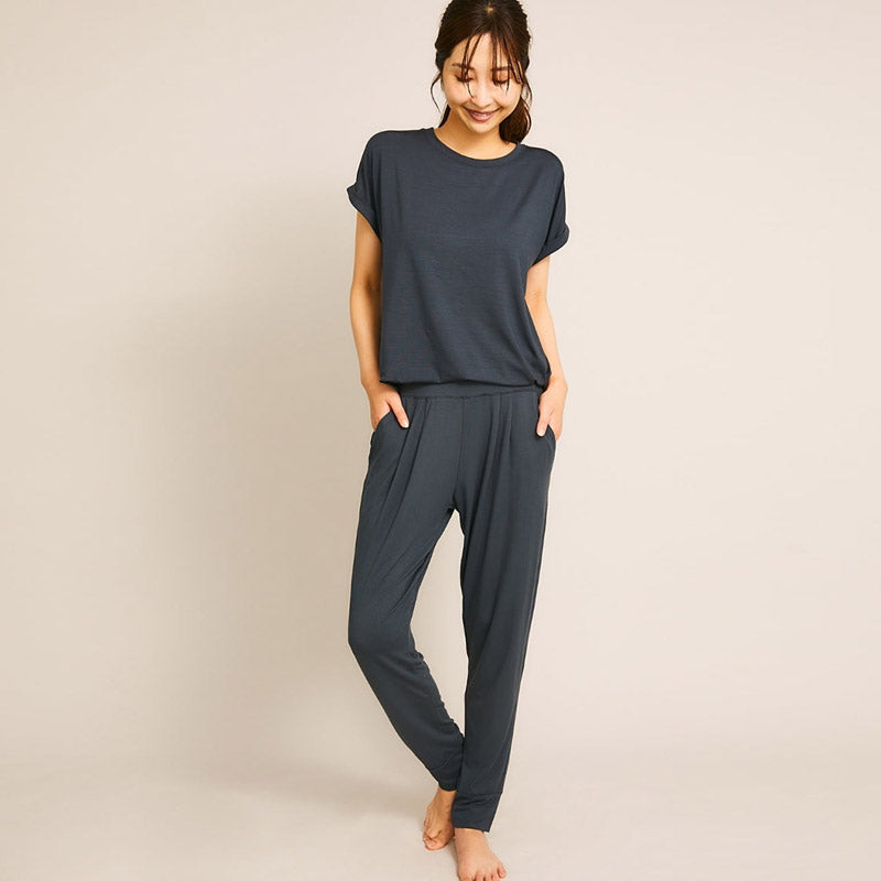 Boody ブーディ ダウンタイム ラウンジトップ 半袖Tシャツ