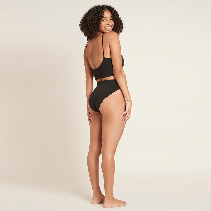 Boody ブーディ リヨライト リブ ハイレッグブリーフ