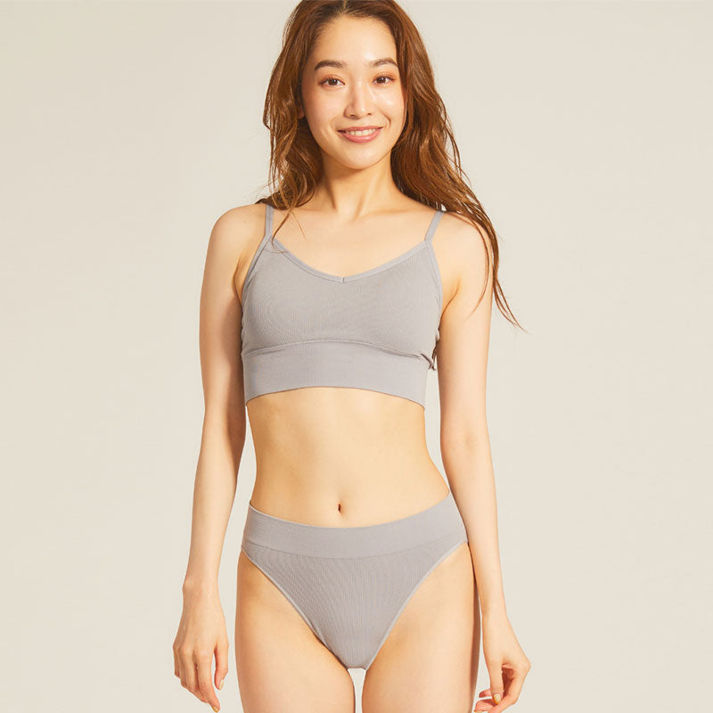 Boody ブーディ リヨライト リブ ハイレッグブリーフ