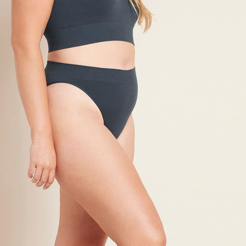 Boody ブーディ リヨライト リブ ハイレッグブリーフ