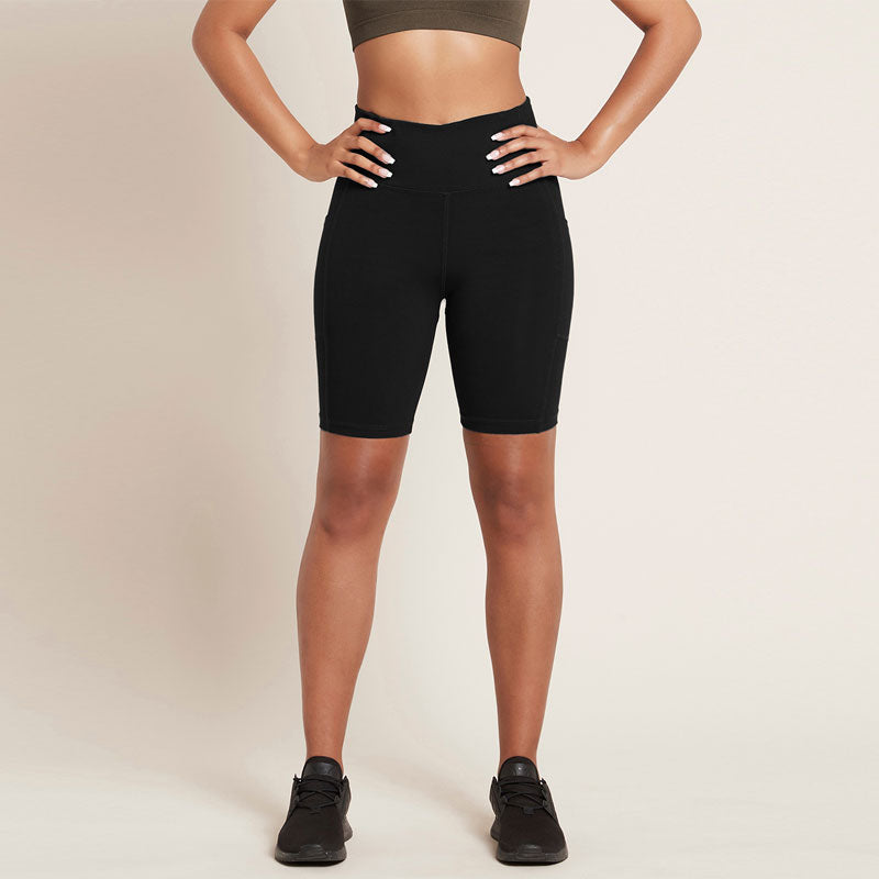 Boody ブーディ モーティベイト ハイウエスト レギンス ショート