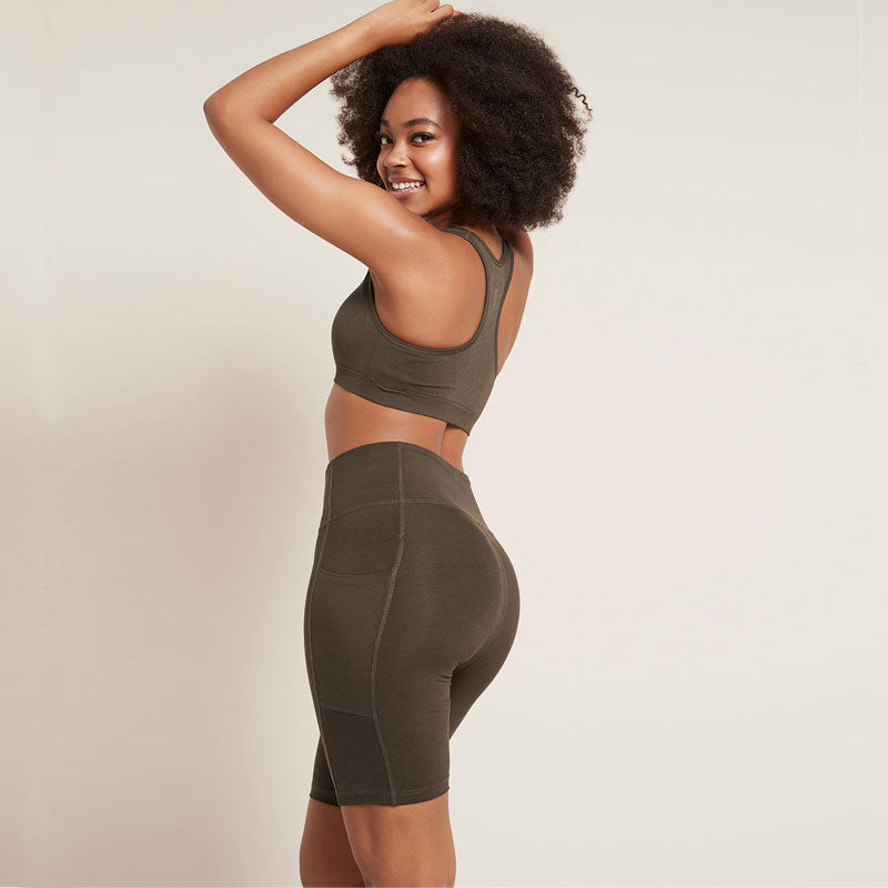 Boody ブーディ モーティベイト ハイウエスト レギンス ショート