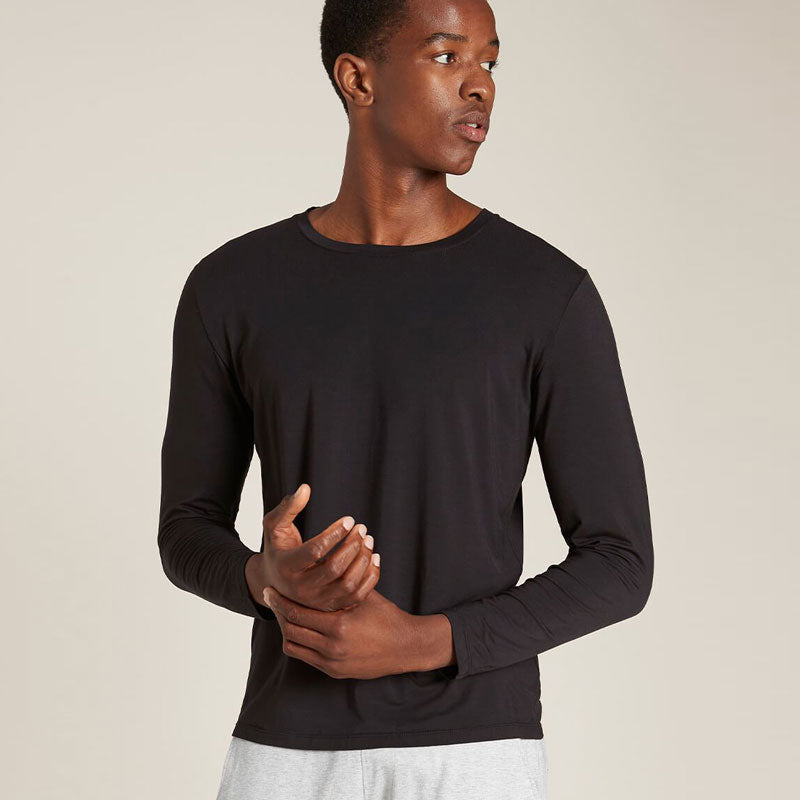 Boody ブーディ メンズ ロングスリーブクルーネックＴ