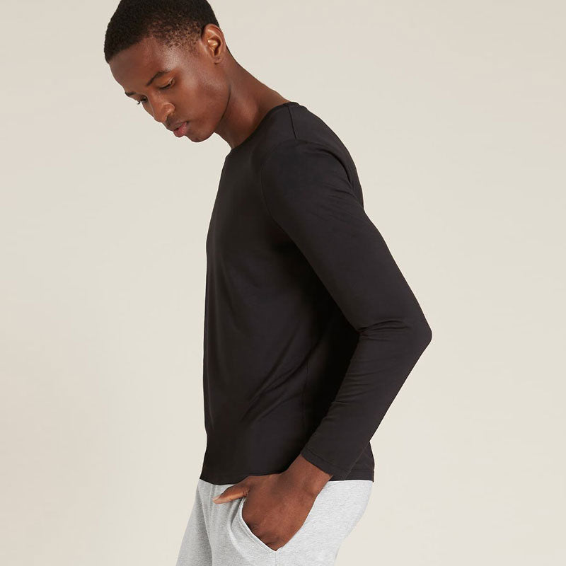 Boody ブーディ メンズ ロングスリーブクルーネックＴ