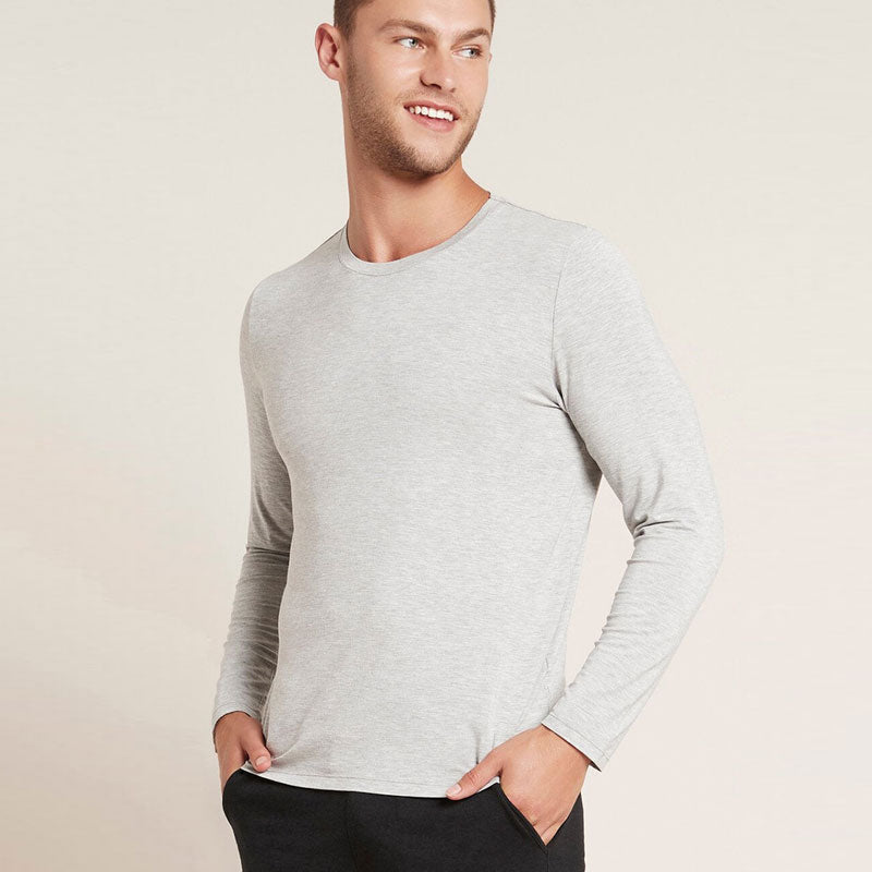 Boody ブーディ メンズ ロングスリーブクルーネックＴ