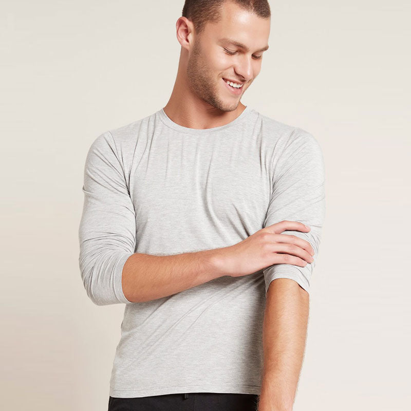 Boody ブーディ メンズ ロングスリーブクルーネックＴ