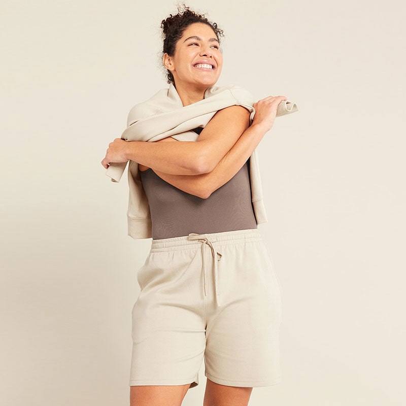 Boody ブーディ ユニセックス 6インチ スウェットショート ショートパンツ