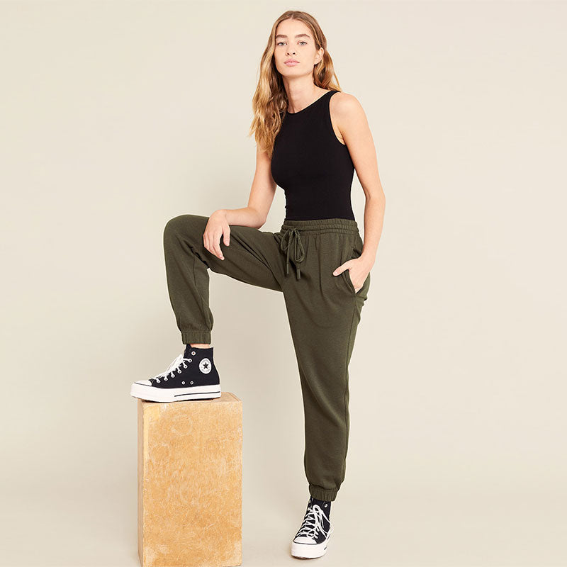 Boody ブーディ ユニセックス カフ スウェットパンツ