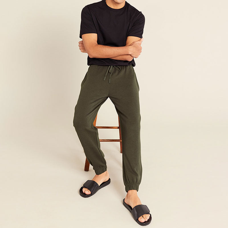 Boody ブーディ ユニセックス カフ スウェットパンツ