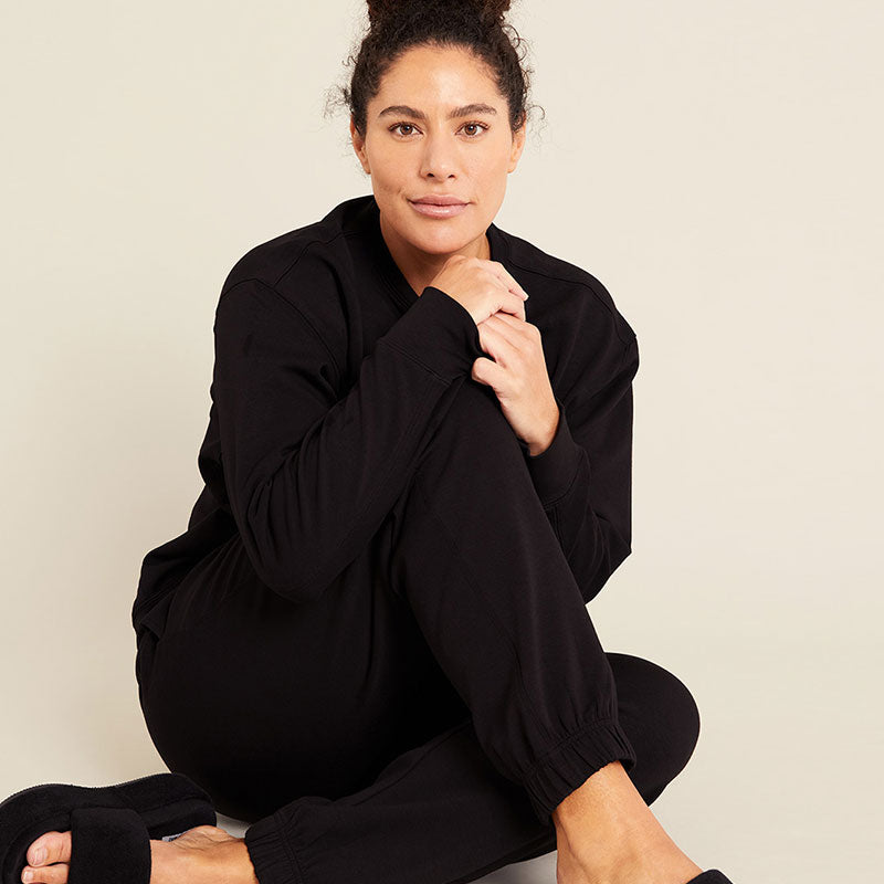 Boody ブーディ ユニセックス クルーネックセーター