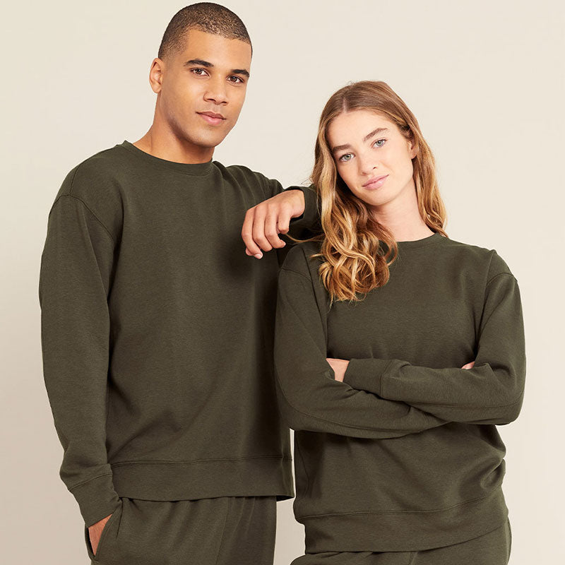 Boody ブーディ ユニセックス クルーネックセーター