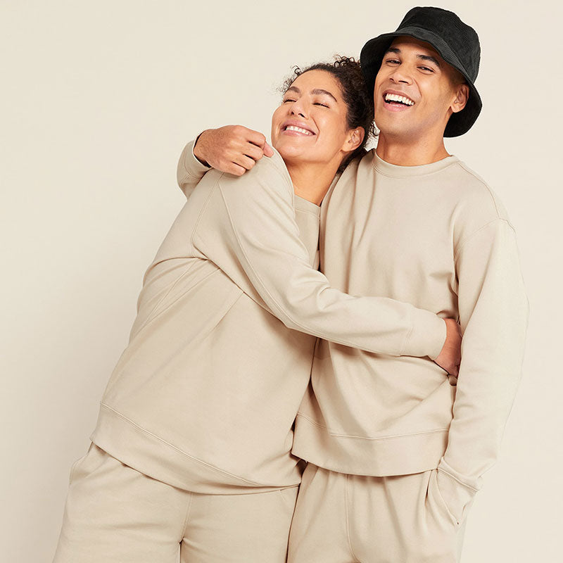 Boody ブーディ ユニセックス クルーネックセーター