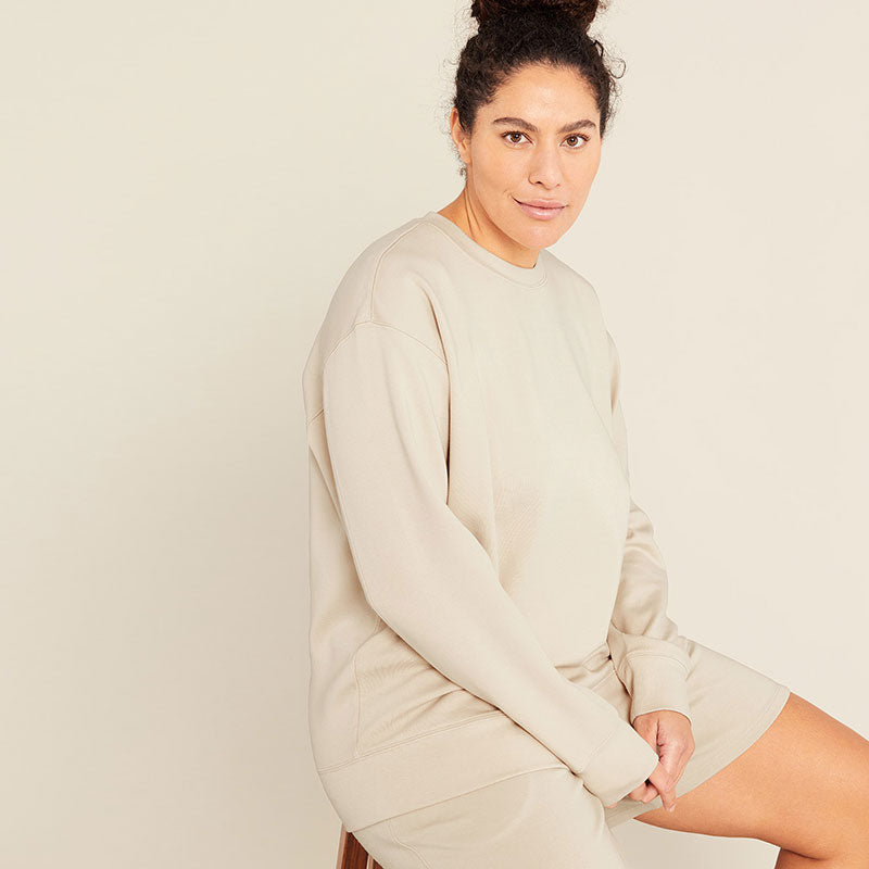 Boody ブーディ ユニセックス クルーネックセーター