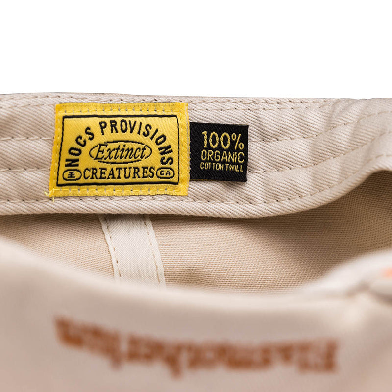 NOCS PROVISIONS EXTINCT CREATURE SIX PANEL CAP エクスティンクト シックス パネルキャップ
