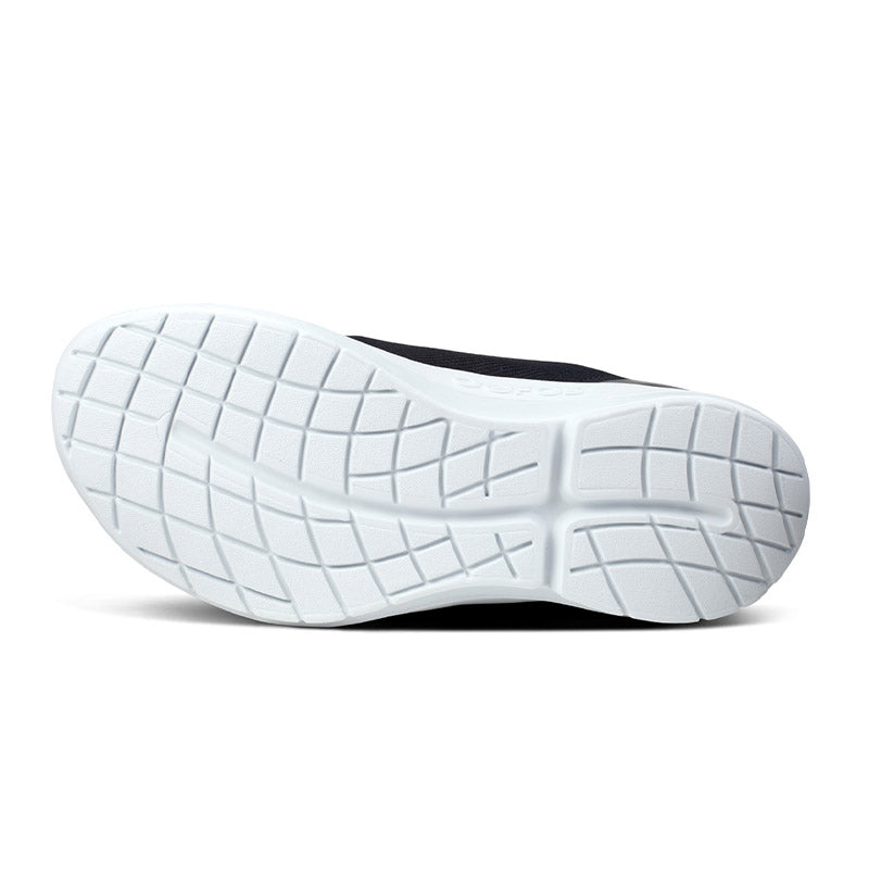 OOFOS WOMENS OOmg Sport Lace - White/Black ウーフォス ウィメンズ ウーエムジー スポーツ レース ホワイト ブラック リカバリーシューズ