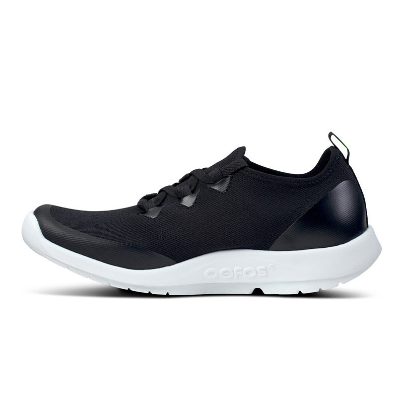 OOFOS WOMENS OOmg Sport Lace - White/Black ウーフォス ウィメンズ ウーエムジー スポーツ レース ホワイト ブラック リカバリーシューズ