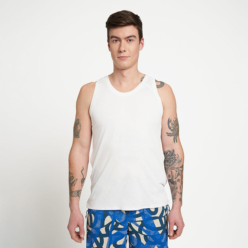 Ciele Athletics M FSTSinglet - Ghost - MENS シエルアスレチックス エム エフエスティ―シングレット ゴースト