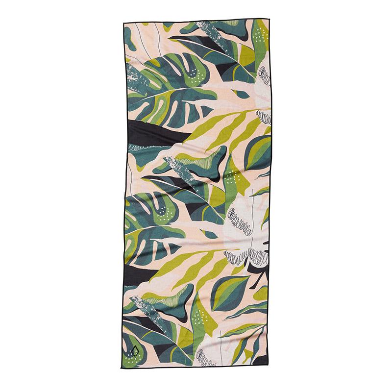 NOMADIX MONSTERA GREEN PINK TOWEL ノマディックス タオル