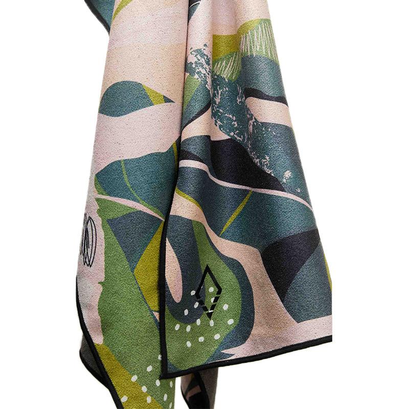 NOMADIX MONSTERA GREEN PINK TOWEL ノマディックス タオル