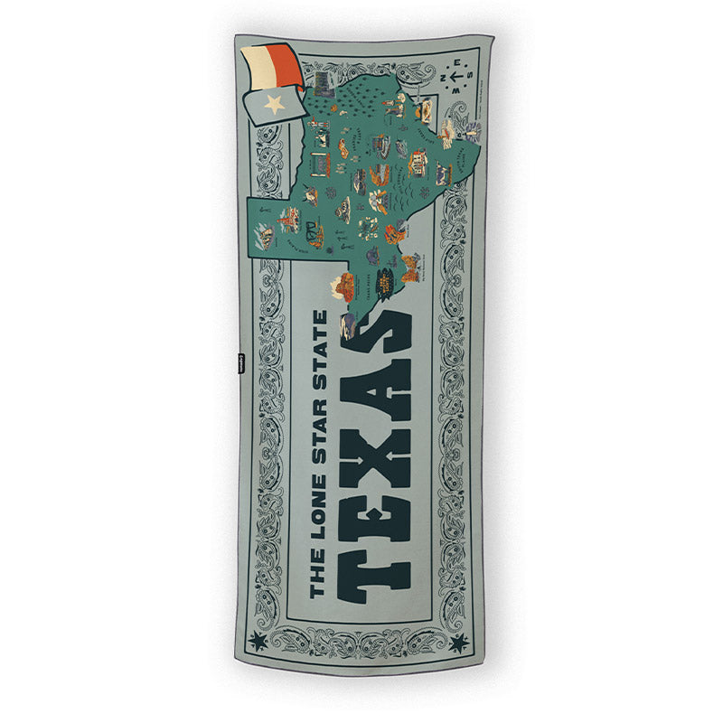 NOMADIX TEXAS MAP TOWEL ノマディックス タオル