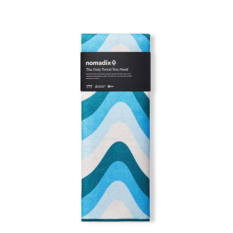 NOMADIX WAVE BLUE TOWEL ノマディックス タオル