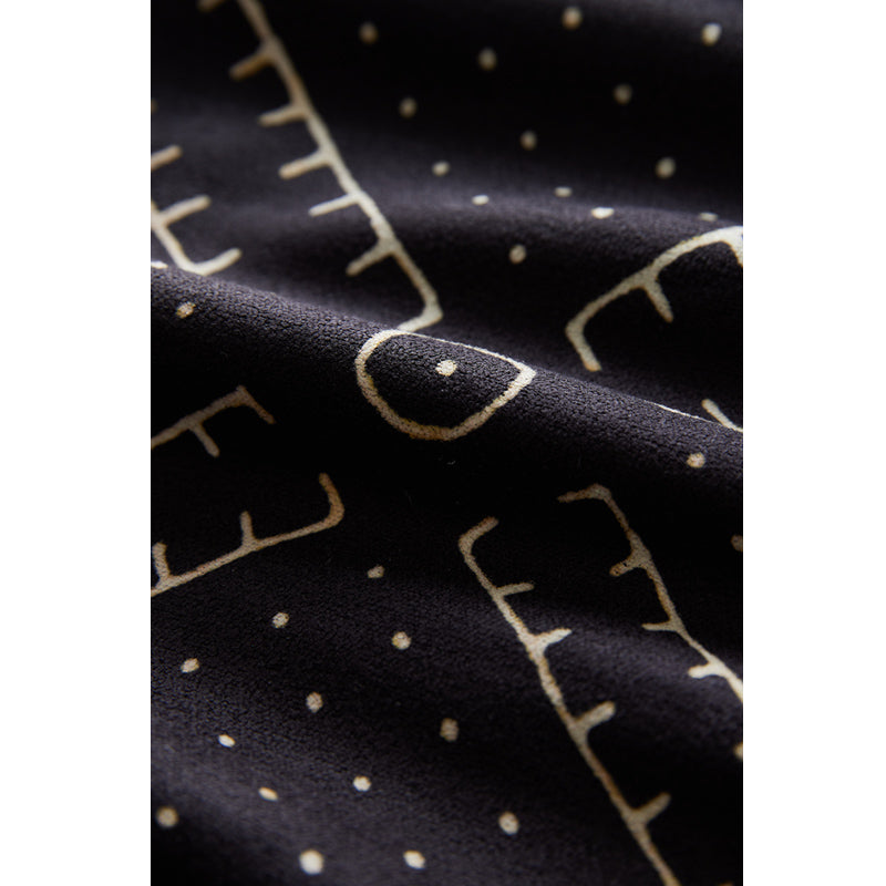 NOMADIX MUD CLOTH BLACK MINI TOWEL ノマディックス ミニタオル