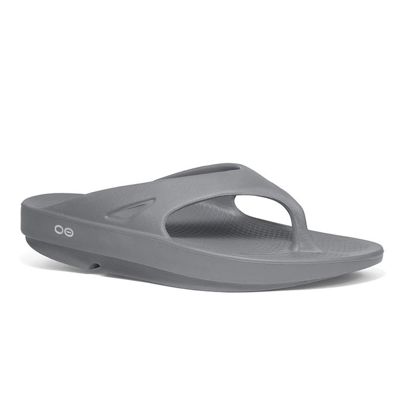 OOFOS OOriginal - Slate ウーフォス ウーオリジナル スレート リカバリーサンダル