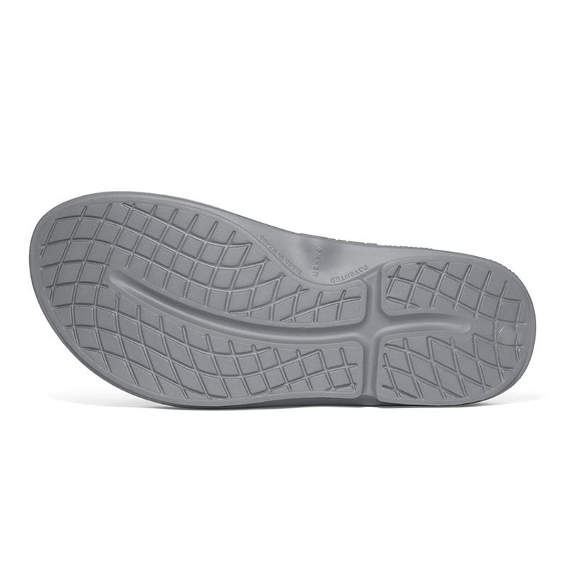 OOFOS OOriginal - Slate ウーフォス ウーオリジナル スレート リカバリーサンダル