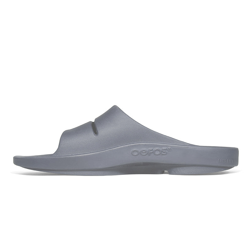 OOFOS OOahh - Slate ウーフォス ウーアー スレート リカバリーサンダル