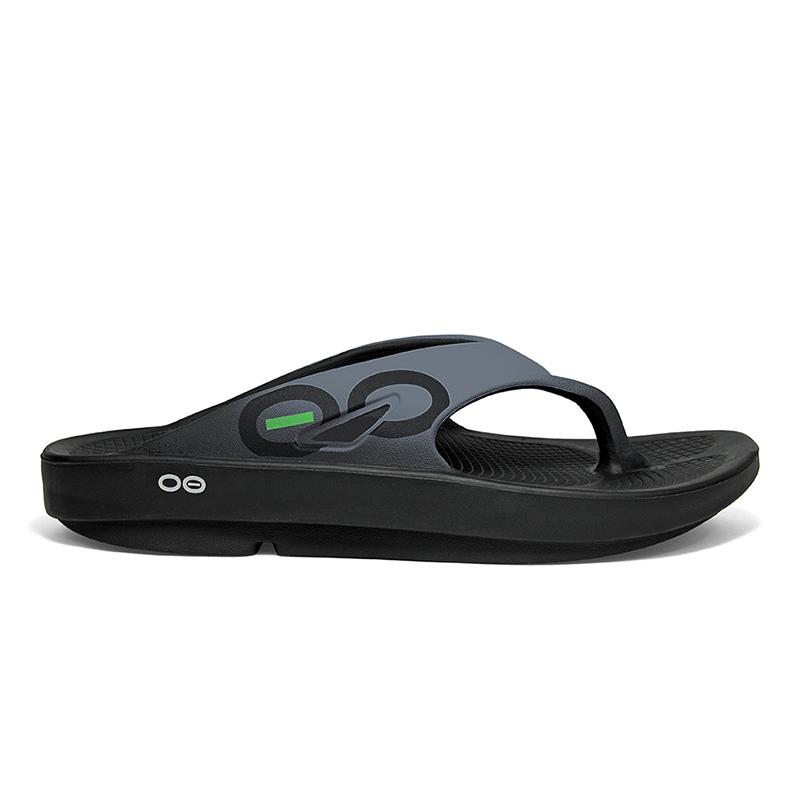 OOFOS OOriginal Sport - Graphite ウーフォス ウーオリジナル スポーツ グラファイト リカバリーサンダル