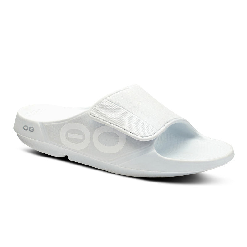 OOFOS OOahh Sport Flex -White ウーフォス ウーアー スポーツ フレックス ホワイト リカバリーサンダル