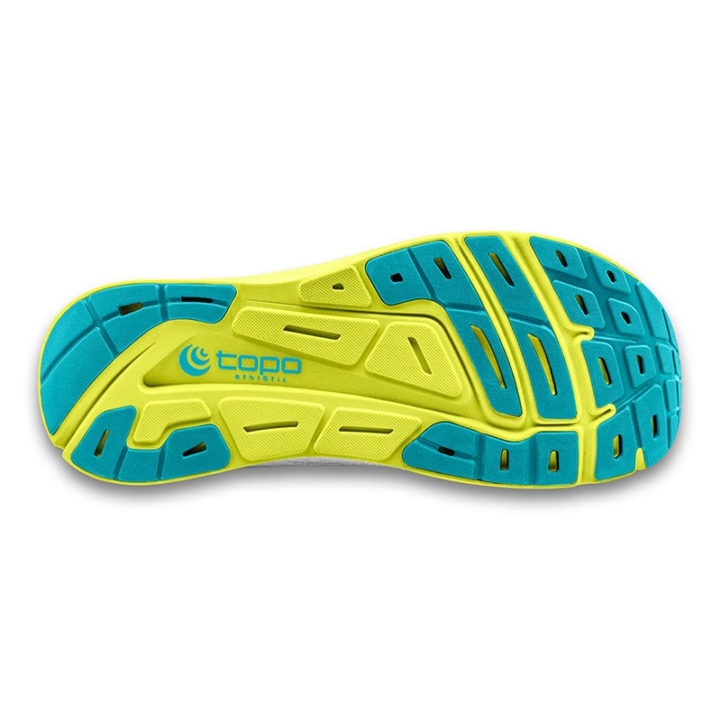 Topo Athletic FLI-LYTE 4 - White/Lime - WOMENS トポアスレチック フライライト4 ウィメンズ ランニングシューズ