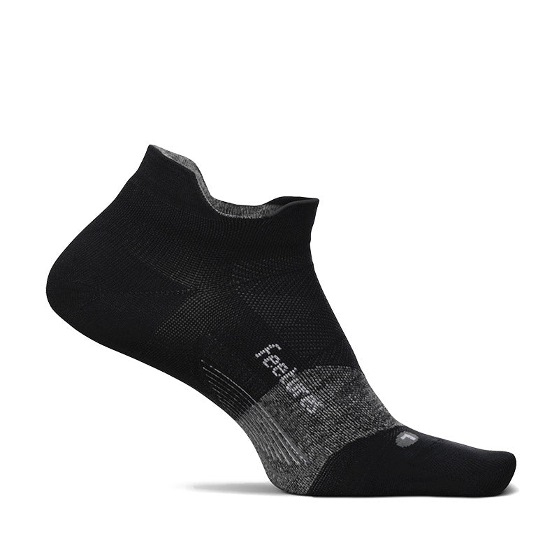 Feetures ELITE ULTRA LIGHT NO SHOW TAB - Black フィーチャーズ アンクル丈 ランニングソックス ブラック