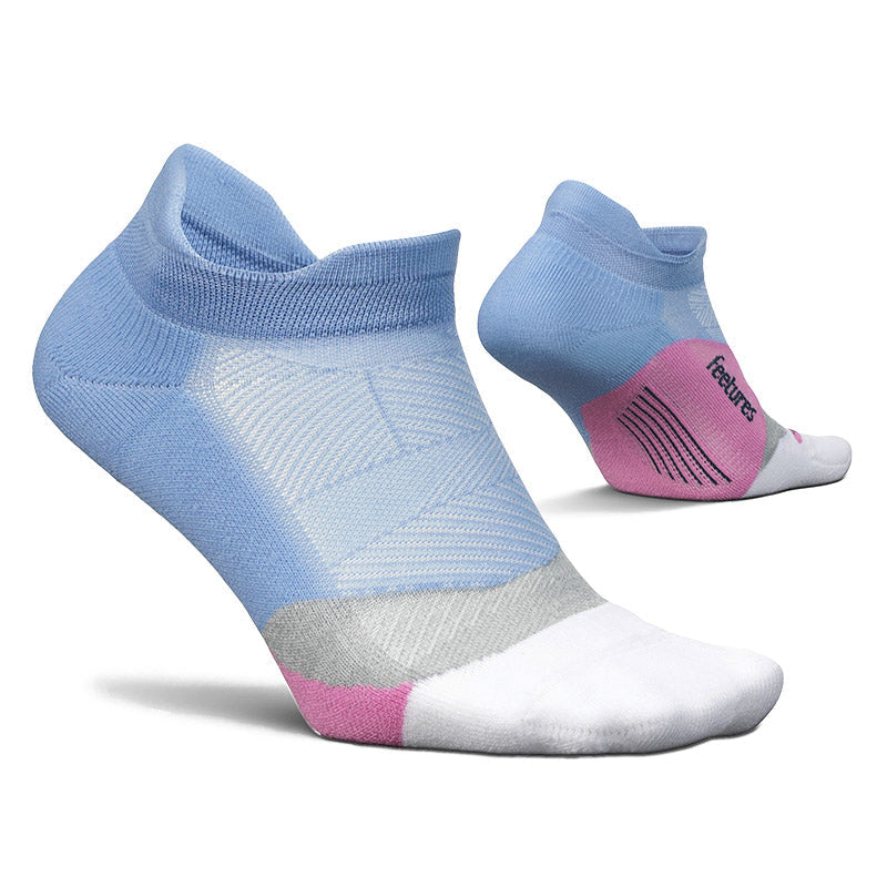 Feetures ELITE LIGHT CUSHION NO SHOW TAB - Cosmic Purple フィーチャーズ アンクル丈 ランニングソックス コズミック パープル