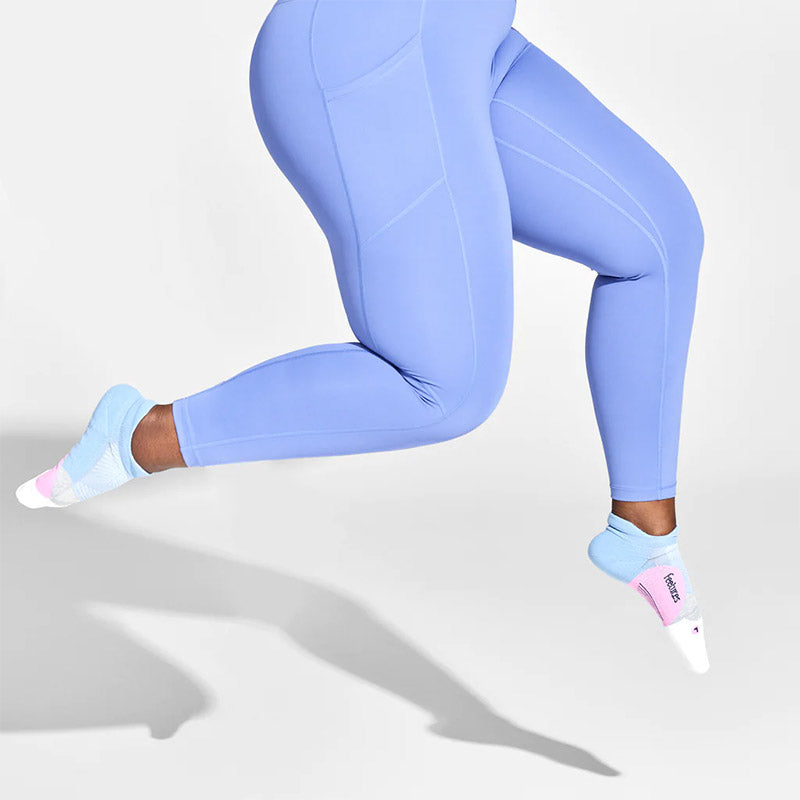 Feetures ELITE LIGHT CUSHION NO SHOW TAB - Cosmic Purple フィーチャーズ アンクル丈 ランニングソックス コズミック パープル