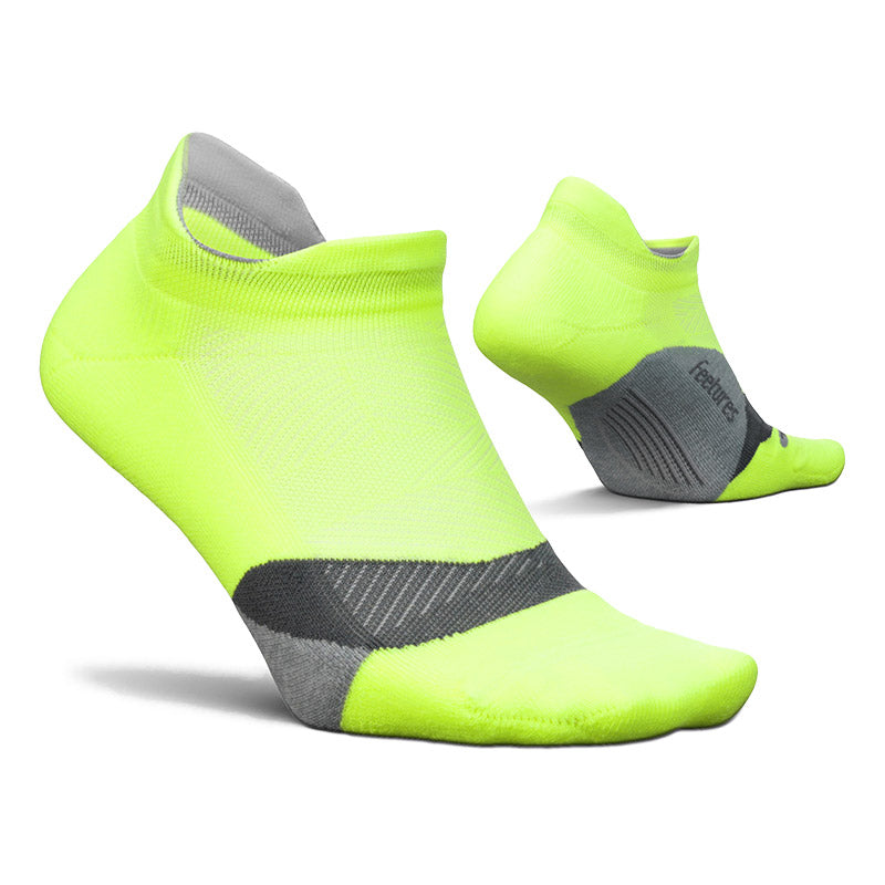 Feetures ELITE LIGHT CUSHION NO SHOW TAB - Lightning フィーチャーズ アンクル丈 ランニングソックス ライトニング