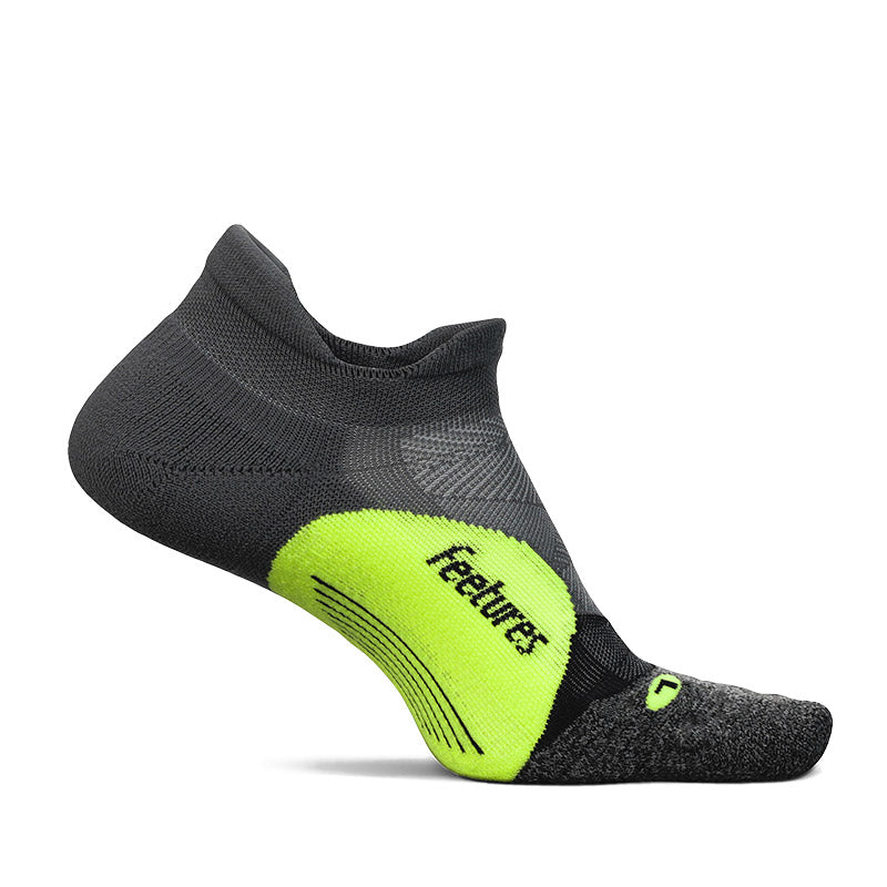 Feetures ELITE LIGHT CUSHION NO SHOW TAB - Midnight Neon フィーチャーズ アンクル丈 ランニングソックス ミッドナイト ネオン