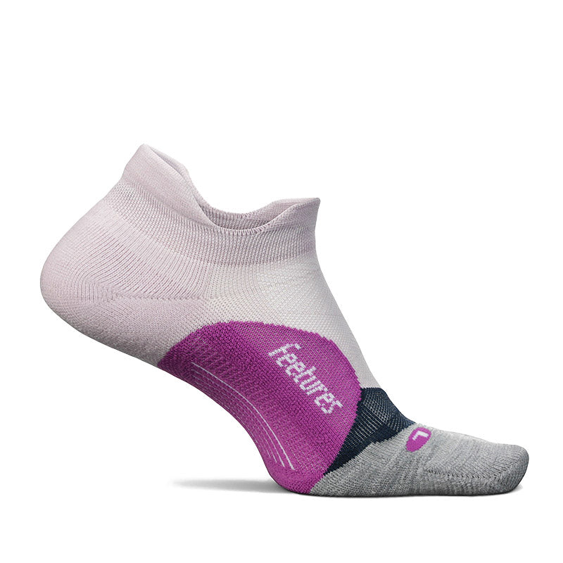 Feetures ELITE LIGHT CUSHION NO SHOW TAB - Virtual Lilac フィーチャーズ アンクル丈 ランニングソックス バーチャルライラック